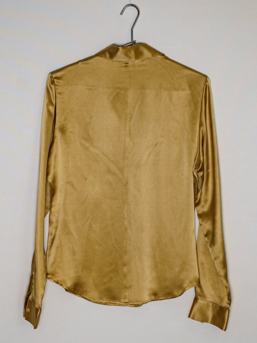 Casual Corner Women's Gold and Tan Blouse - Picture 3 of 3